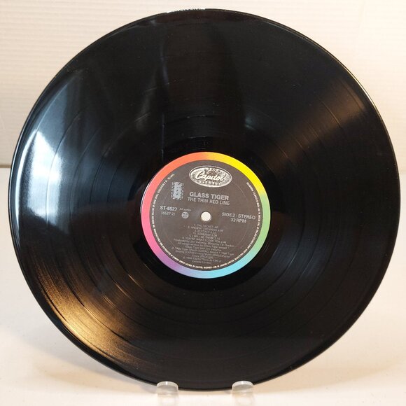 Glass Tiger ~ The Thin Red Line ( Vinyl LP, 1986) - Picture 3 of 4